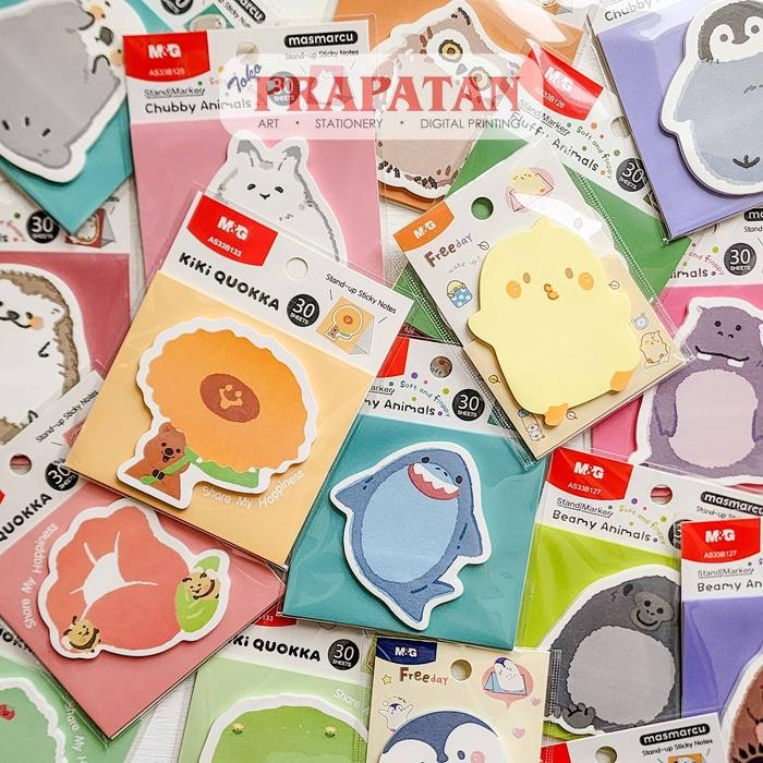 

M&G Animal Cute Sticky Note Notes Memo Tempel Binatang Karakter