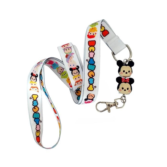 

promo disney tsum tsum character lanyard id card & aksesori anak