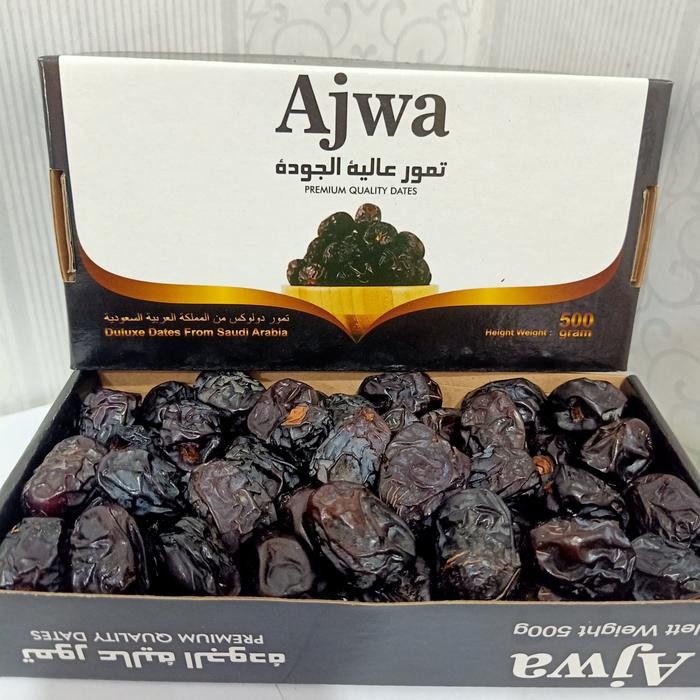 

NATURE- Kurma Ajwa - Nabi Super Premium Dates 500Gr