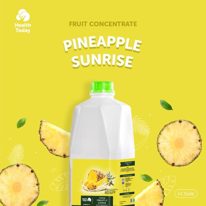 

NATURE- Health Today Premium Fruit Mix Pineapple (Pure Buah Nanas)
