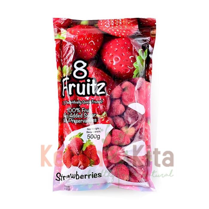 

NATURE- 8 Fruitz Iqf Strawberries 500 Gr