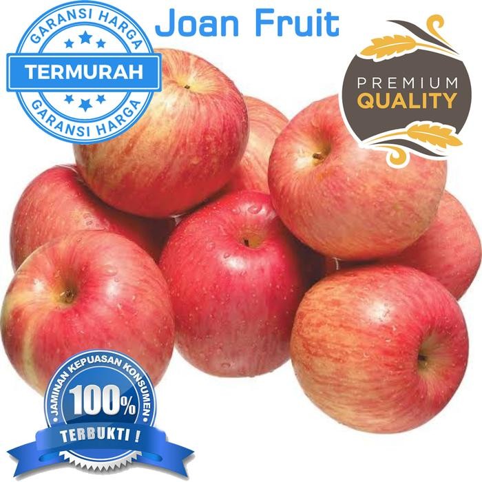 

NATURE- Termurah 1Kg Buah Apel Fuji Import Manis Garing