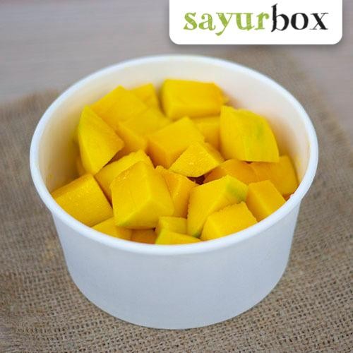 NATURE- Buah Mangga Potong - 1 Pack (Sayurbox)