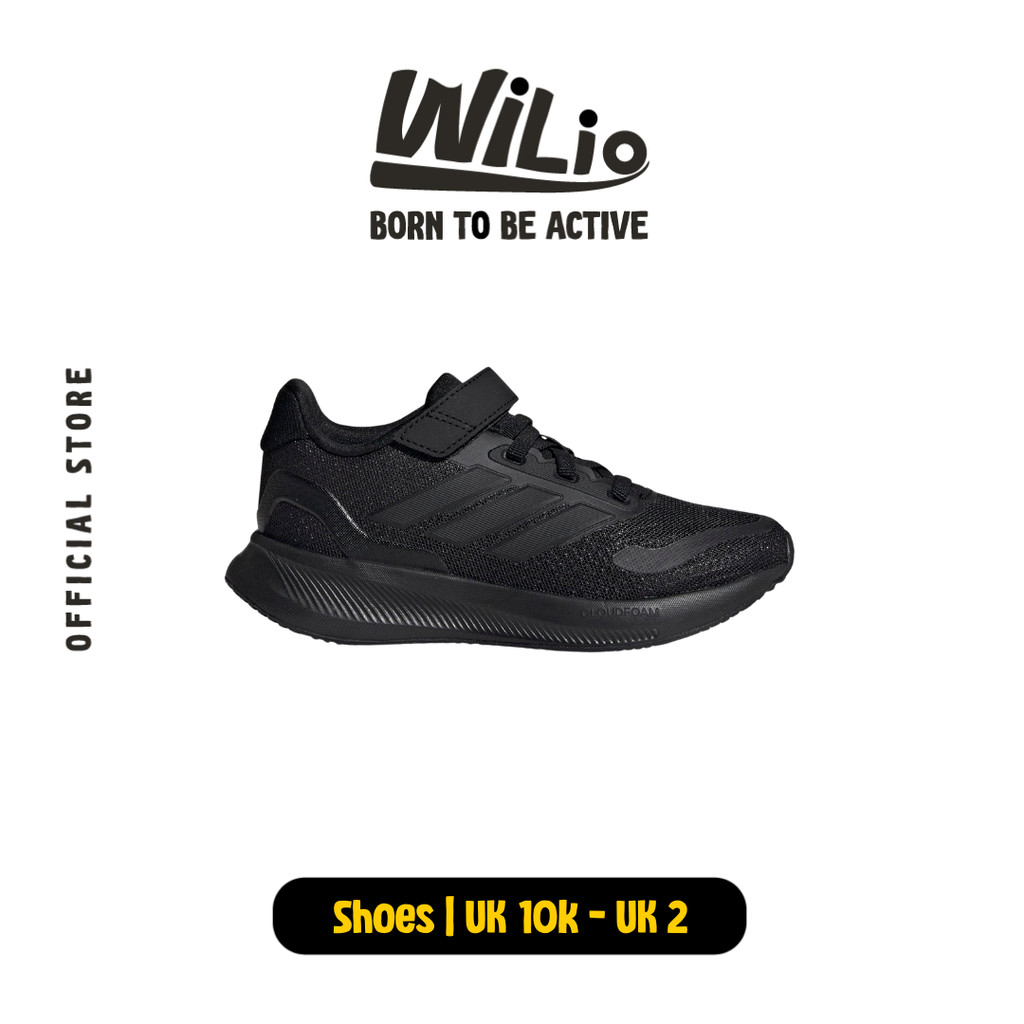 ADIDAS Runfalcon 5 Shoes El C IE8573 - Sepatu Anak (Hitam)