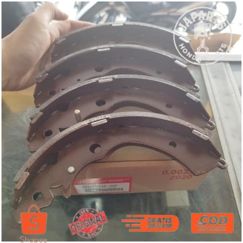 Kanvas Kampas Rem Belakang Honda Freed Brv Stream Crv Set