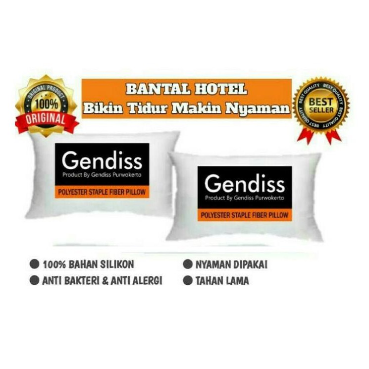 HS BANTAL DAN GULING/BANTAL GULING/GULING/BANTAL GULING GENDIS/BANTAL