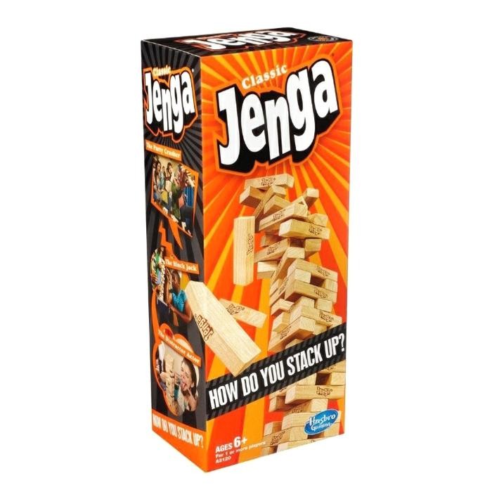 Classic Jenga/Jenga Hasbro/Classic Jenga Hard Wood
