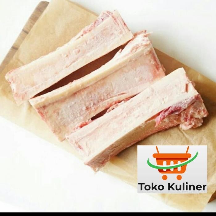

Siap Kirim Tulang Sumsum Belah Panjang 1kg - Segar & Siap Masak