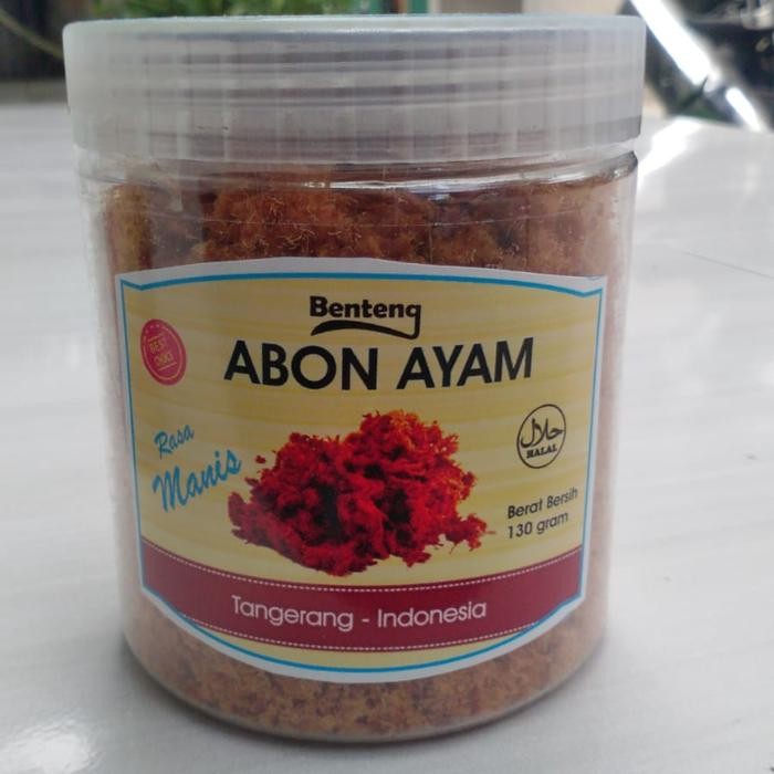 

ORIGINAL Abon Ayam Benteng (Toples) READY STOCK