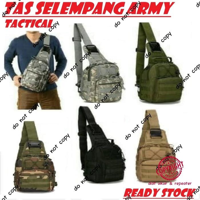 Tas Selempang Slempang Cowok Pria Army