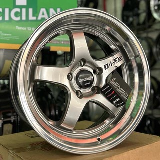 Velg Ve Lenso PD-SE Ring 17 Lebar 7.5/8.5 Pcd 5x114 Et 35/38 Warna Silver Polsih | Velg R17 | Velg M