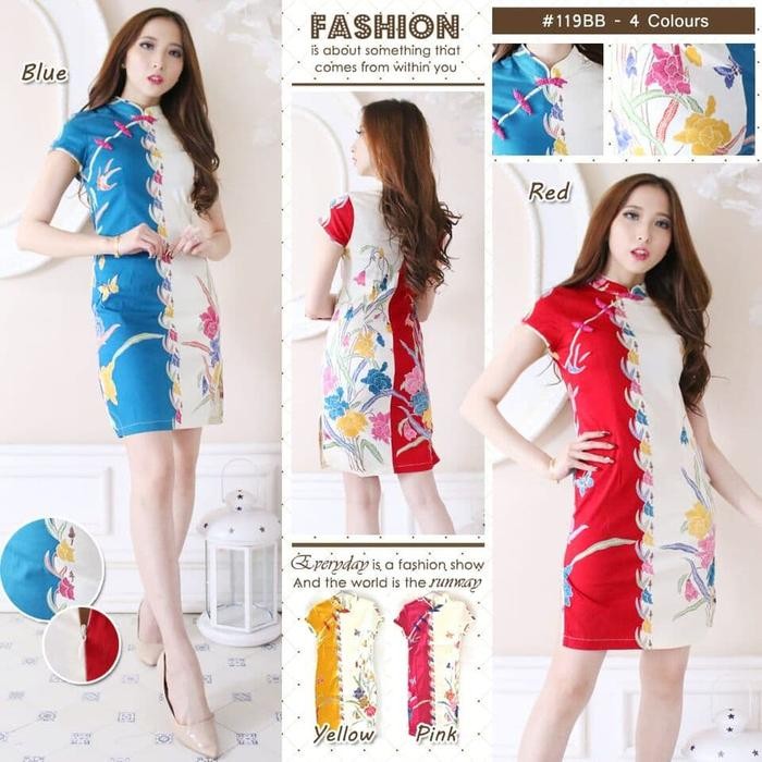 Dress Batik / Bodycon Dress 119 BB