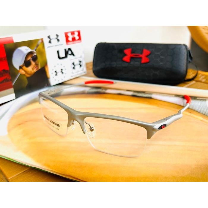 Frame kacamata sporty pria half frame 9007 grade original