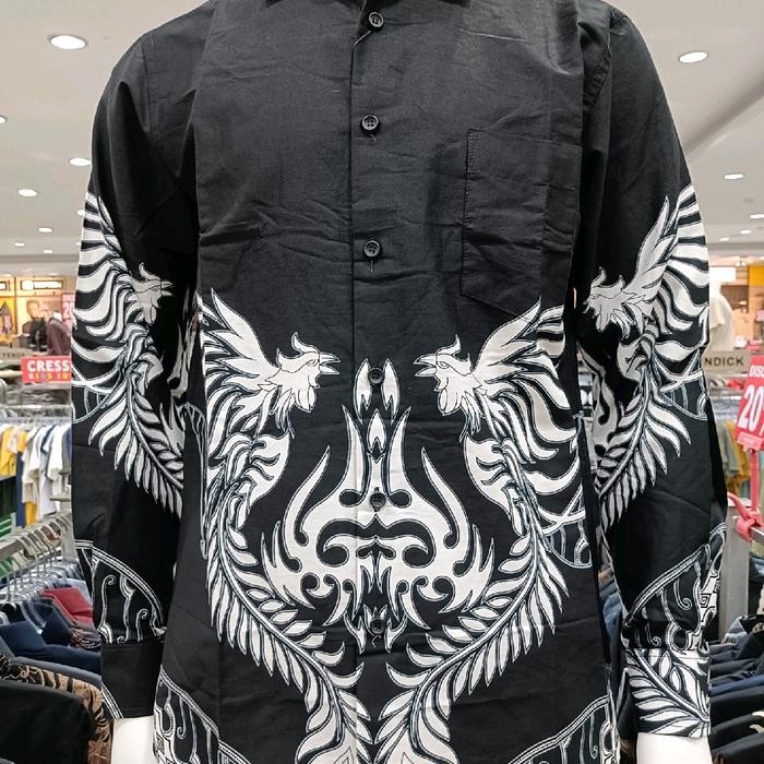 Rgb Kemeja Batik Lengan Panjang Pria Slimfit Motif Terbaru