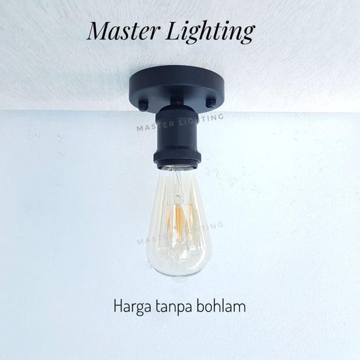Jual Rugi Lampu Plafon Hias Simple Fiting E27 Lampu Teras Rumah