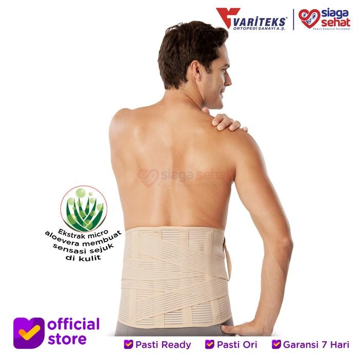 Korset HNP saraf kejepit - Elastic Lumbosacral Corset - Variteks (XL)