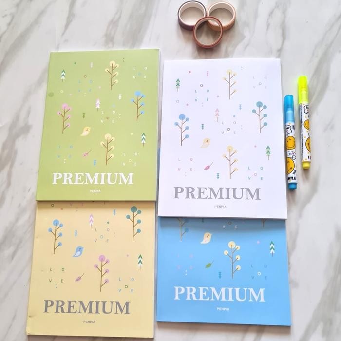 

Jual Rugi! Buku Tulis Notebook Premium Korea A5