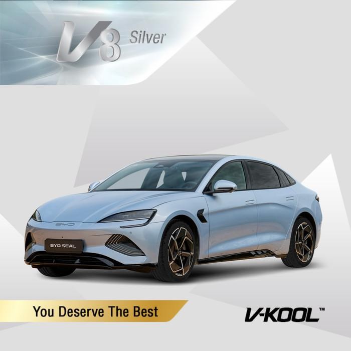 Kaca Film V-KOOL V8 Black series TOYOTA FORTUNER Depan VRX60