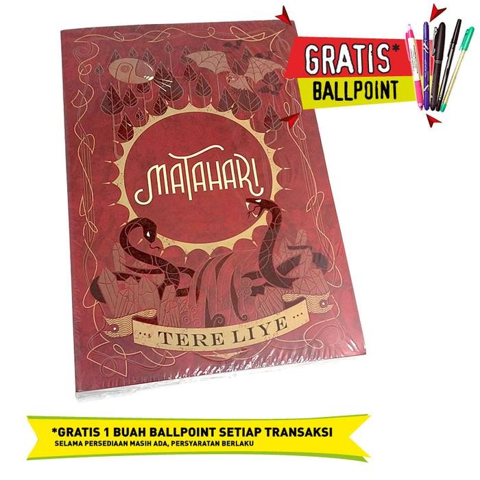 Novel Matahari - Tere Liye (Original) Bonus Ballpoint Gratis