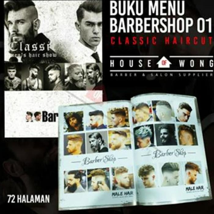 

buku Menu Barbershop Old Classic Cut