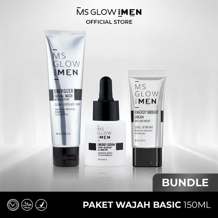 

PAKET BASIC Perawatan Wajah Pria Untuk Semua Jenis Kulit