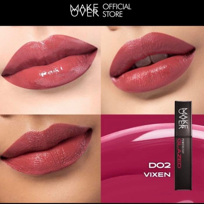 

Make Over Powerstay Glazed Lock Lip Pigment D02 Vixen Original