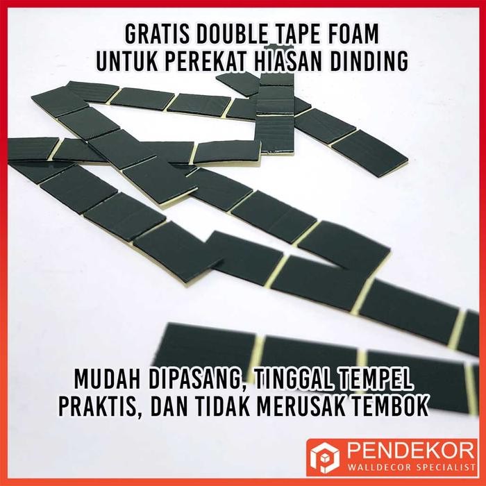 Hiasan Dinding 1 Set Bunga Ungu 3D Elegan 4 Panel Wall Decor Pajangan Kamar Aesthetic Dekorasi Ruang