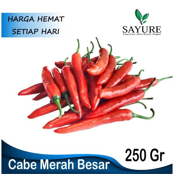 

LUXEHEALTH- Cabe Cabai Merah Besar 250 Gr