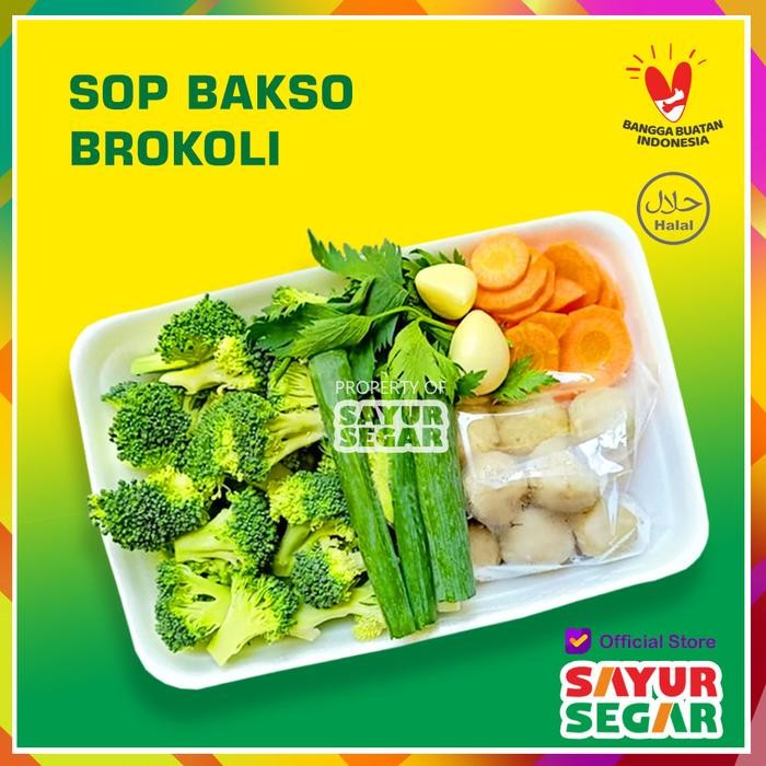

LUXEHEALTH- Paket Sop Bakso Brokoli [1 Pack] Siap Masak