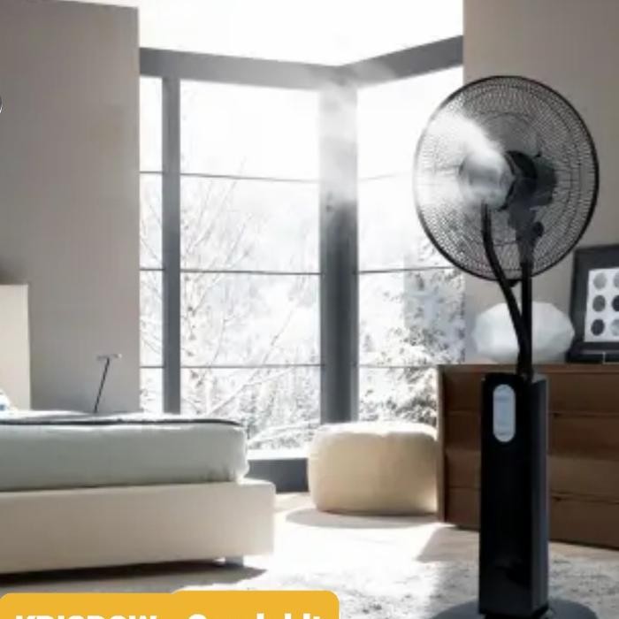 KRISBOW KIPAS ANGIN UAP KABUT MISTY FAN SPRAY FAN ORIGINAL KRISBOW
