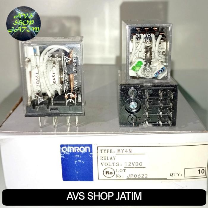 PJ Omron Control Relay MY-2N / MY-4N