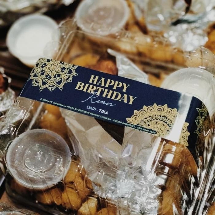 

Hampers Ulang Tahun Roast Chicken Parcel Hantaran Kado Anniversary