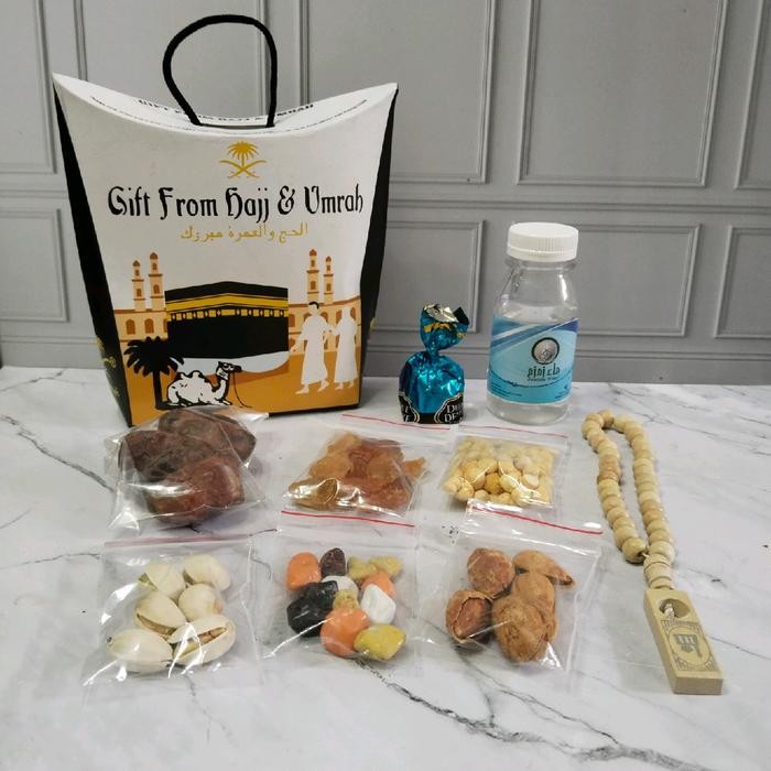 

Paket Oleh-Oleh Haji dan Umroh (PAKET KUMPLIT) isi 25pcs / hampers makanan Gift Food Snacks