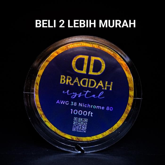 PJ BRADDAH Wire Ni80 awg 38 1000ft 305 meter