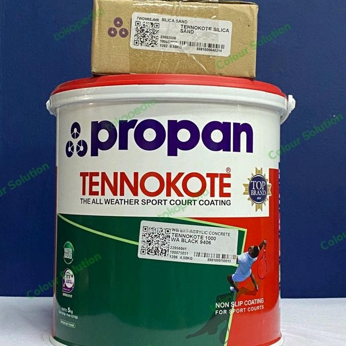 Propan Tennokote Cat Lapangan / Cat Parkiran/ Cat Lantai 5Kg
