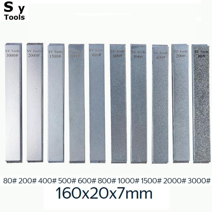 Diamond Sharpening Plate Alumunium Base Asahan Diamond Batu Asah Ruixin Pro