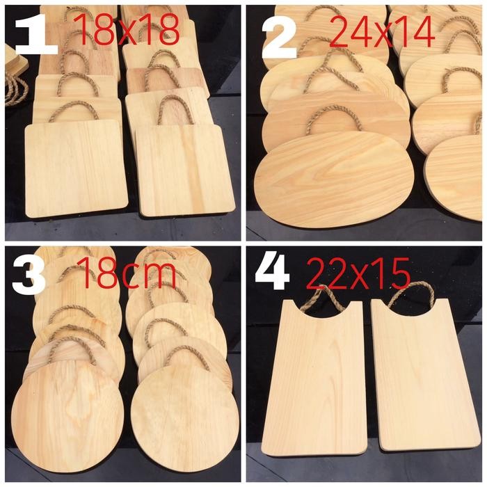 Souvenir Talenan kayu Talenan tali talenan gantung