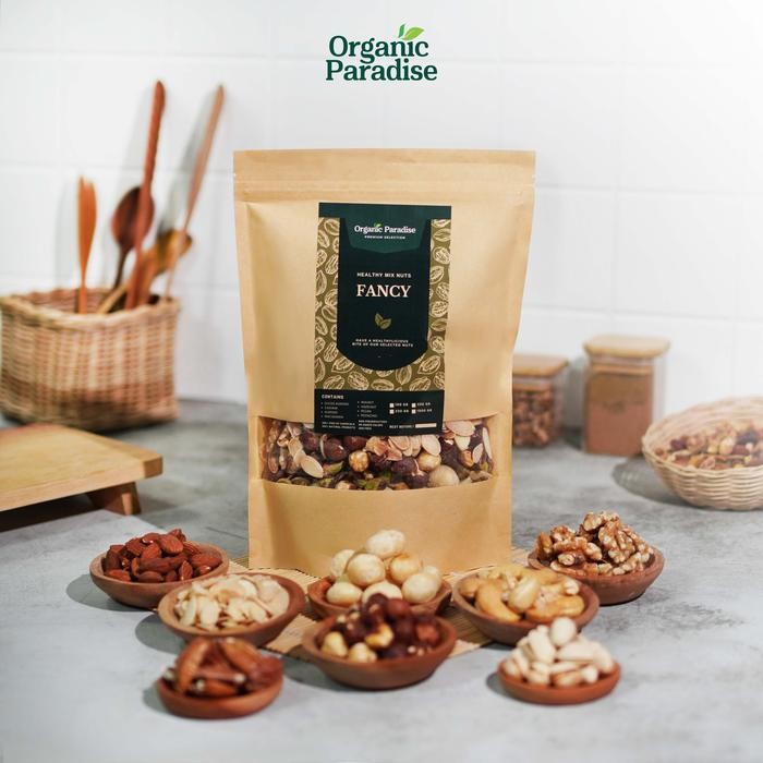 

Roasted Mix Nut Variant Fancy 250 Gram / Snack Kacang Mix Nut Campur Variant Fancy 250 gram Organic