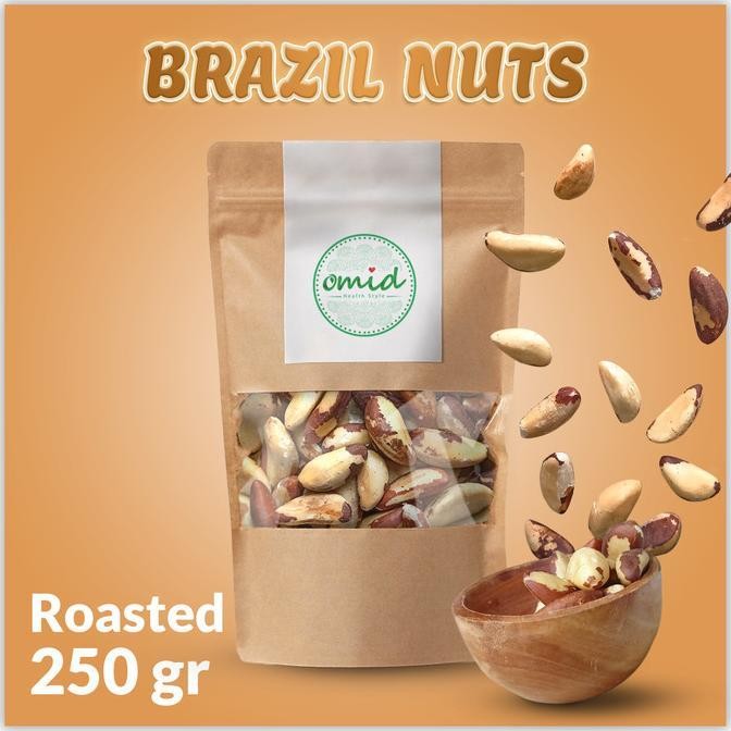 

Roasted Brazil Nuts (Kacang Brazil Panggang) 250gr