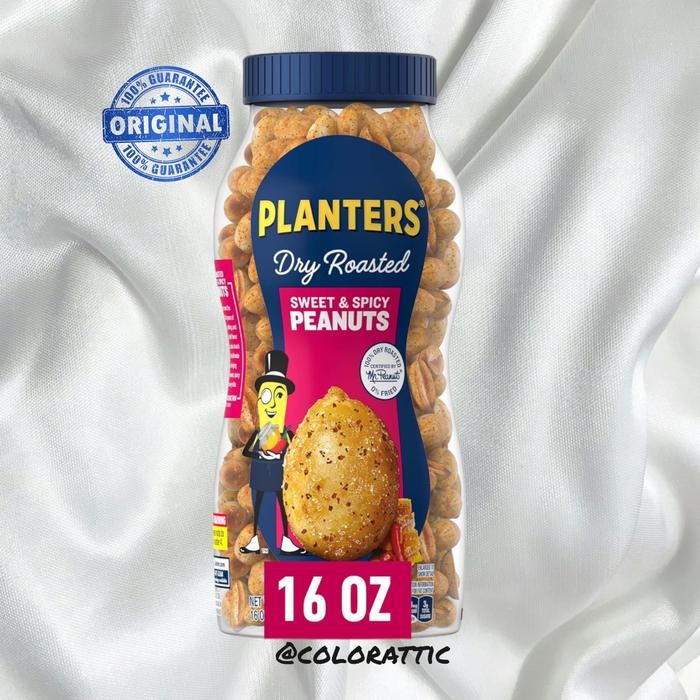 

Planters Sweet And Spicy Peanuts - From Usa