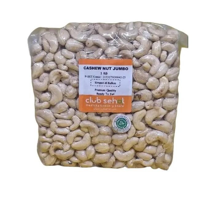 

Club Sehat Cashew Nut Jumbo 1Kg Kacang Mede Jumbo