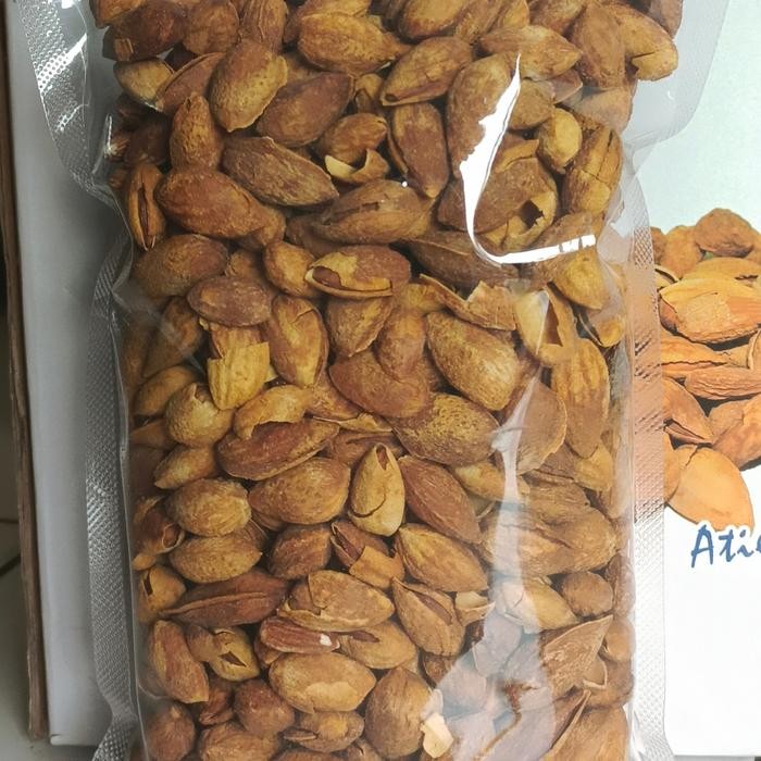 

kacang almond roasted 500 gram