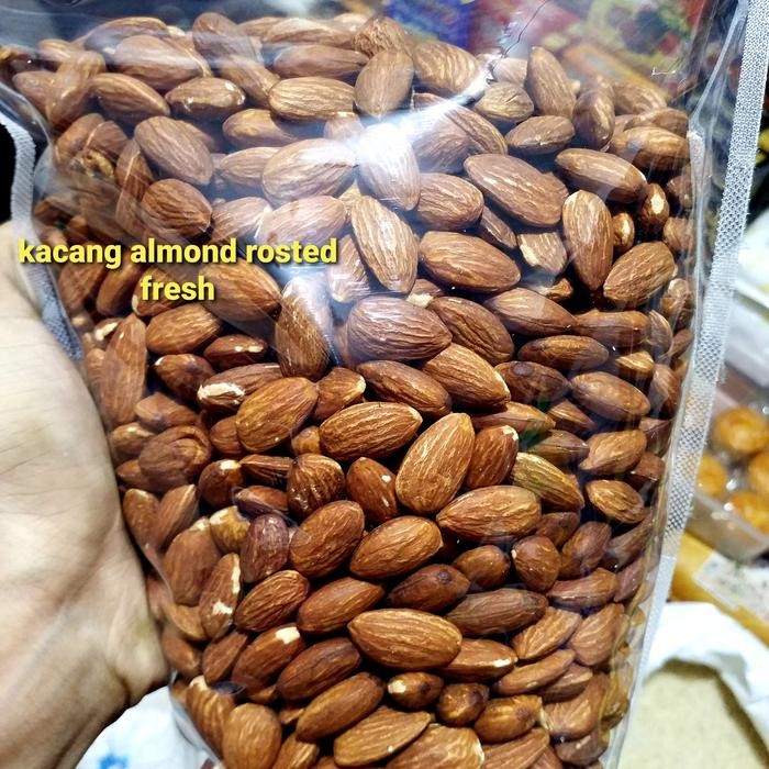 

kacang almond roasted 1kg