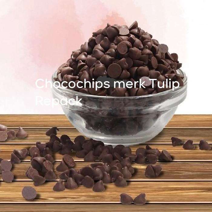 

Baru Dark coklat tulip chocochips Cokelat