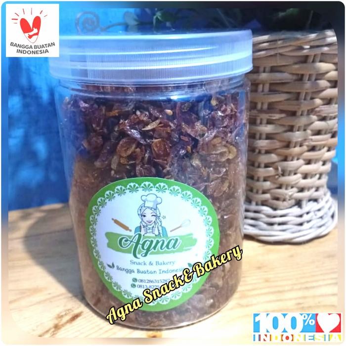 

promo bawang merah goreng asli renyah 250gr premium