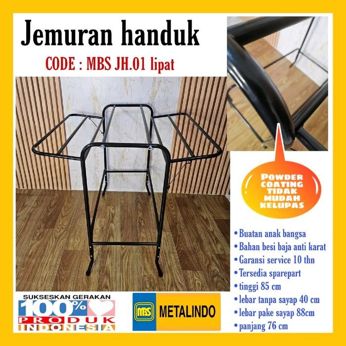 JEMURAN HANDUK STAINLESS JEMURAN HANDUK LIPAT JEMURAN MINIMALIS
