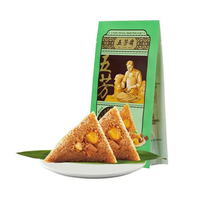 

Wu Fang Zai Bak Zhang Telur Asin Bakzhang Eggs Vacum Instant Bakchang