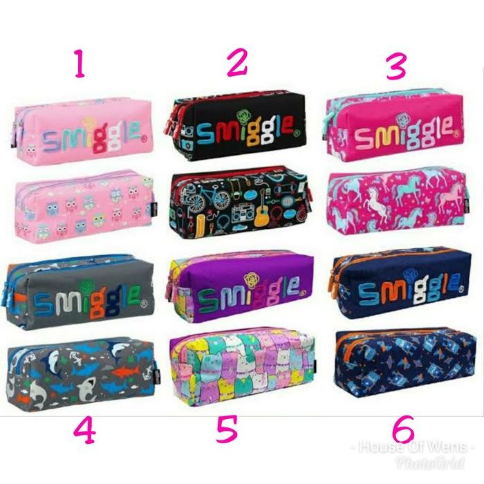 

Smiggle Twinzip Deja Vu Pencil Case - Tempat Pensil Smiggle
