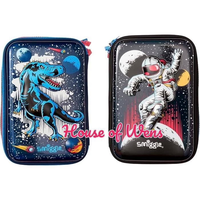 

Smiggle Moonlit Triple Hardtop Pencil Case Original - Tempat Pensil