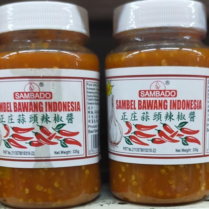 

Sambado Sambal Bawang Indonesia 335gr
